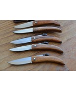 5 Real custom made Stainless Steel folding knife  From the Eagle Collect... - $208.29 CAD