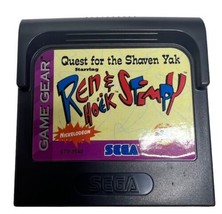 Quest for the Shaven Yak starring Ren Hoëk &amp; Stimpy (Sega Game Gear, 1994) - £5.81 GBP