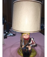Vintage Cowboy Lamp With Horsey Rare Works-SHIPS N 24 HOURS - €255,20 EUR