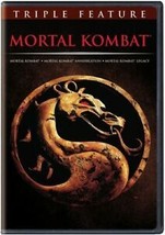 *NEW* Mortal Kombat Triple Feature 1 + 2 + Legacy (DVD) Fighting Movies 3 Films - £9.77 GBP