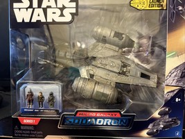 Star Wars Jazwares Micro Galaxy Squadron Razor Crest Mandalorian Launch Edition - £66.84 GBP