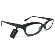 Oliver Peoples Eyeglasses Frames Marceau BK Shiny Black Cat Eye 51-18-138 - £51.98 GBP