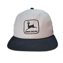 Vtg K Products John Deere Black and Tan  Adjustable Hat USA NWT - $19.00