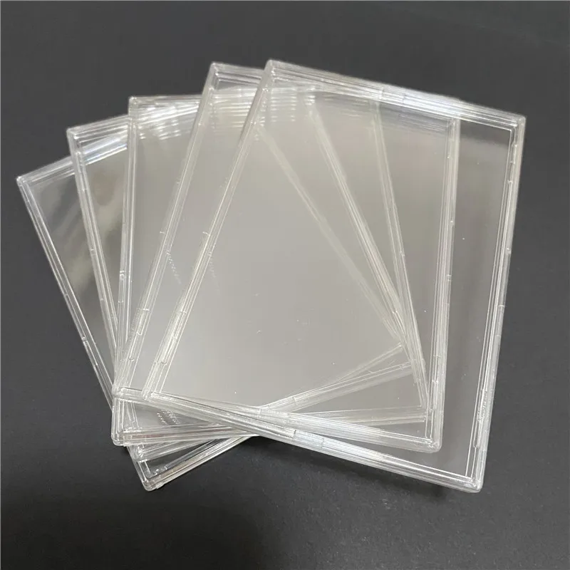 2 Pieces Inner size 64*89mm PS Clear Hard  Card Bri For d Cards Yugioh Card Prot - £83.90 GBP