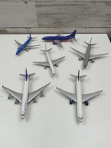 Ertl Realtoy Lot Of 6 Diecast Airplanes mixed lot Boeing 747 1 Maisto Boeing 777 - £30.81 GBP