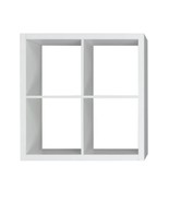 CiaoCiao Decorative Cube Unit Storage Organizer with Opened Shelf at Hom... - $145.32 CAD
