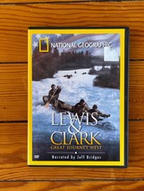 Gently Used National Geographic LEWIS &amp; CLARK Great Journey West Narrated by Jef - £6.86 GBP