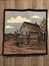 Old Country Store Gas Station Needlepoint Canvas &amp; Tapestry Unframed 14x14” New - £18.61 GBP