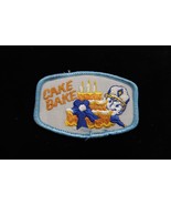 Vtg BSA Boy Scouts America Cake Bake Iron On Embroidered Patch - $186.39 MXN
