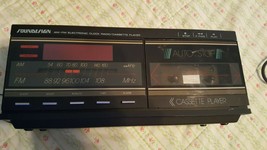 Vintage!! Sound Design 3838WAL AM/FM Cassette Player Alarm Clock - £18.98 GBP