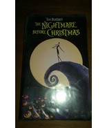 The Nightmare Before Christmas VHS #2236 Tim Burton - £6.37 GBP