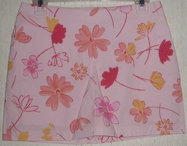 New Womens / Juniors Maurices Tangents Pink Floral Skort Size 5/6 - £14.58 GBP