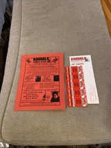 1998 VIP tickets for Rascals comedy club, including flyer and envelope - €26,06 EUR
