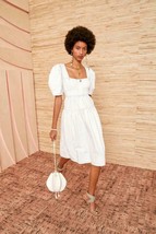 2022 NEW AUTHENTIC Ulla Johnson Ames Dress in Whitewash $555 - £125.03 GBP