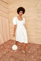 2022 NEW AUTHENTIC Ulla Johnson Ames Dress in Whitewash $555 - $159.00