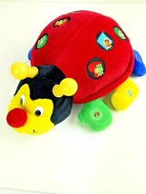 Vtech Little Bugsy Interactive Plush Toy Music Lights Talks Teaching Baby Small - $20.99