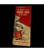 Vintage 1961 L &amp; M Cigarettes Biggest Little BRIDGE BOOK WORLD Card School - £6.74 GBP