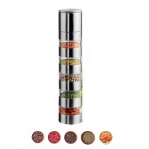 Portable Travel Spice Kit, Modular Travel Spice Containers, 5-In-1 Spice... - $33.99