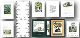 Handcrafted 1:12 Scale Miniature Book Mouse Soup Arnold Lobel Dollhouse - £31.96 GBP
