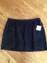 Moschino Women&#39;s Skirt Cheap &amp; Chic Aeffe Spa Black Eyelet Skirt Size 44/10 NWT  - £77.58 GBP