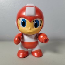 Mega Man Loot Crate Figure Capcom Red Orange 3&quot; Vinyl Kidrobot Collectible - £7.71 GBP