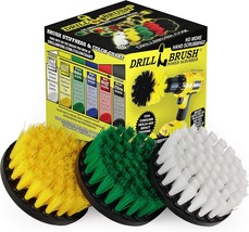 Drill Brush - Household Cleaning Brush Kit - Kitchen Tools -, Grout Cleaner - £23.17 GBP