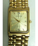 Waltham Golden Tone Watch needs battery 2013 - £31.38 GBP