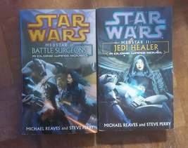 Star Wars Medstar Books 1 + 2 Battle Surgeons Jedi Healer Clone Wars books - $19.95