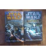 Star Wars Medstar Books 1 + 2 Battle Surgeons Jedi Healer Clone Wars books - $27.37 CAD