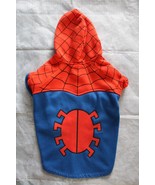 Marvel Spiderman Hooded Dog Sweater Size XL - £7.57 GBP