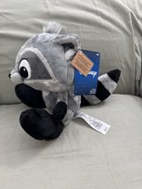 Disney Parks Pocahontas 30th Anniversary Meeko Racoon Big Feet Plush Doll NEW image 2