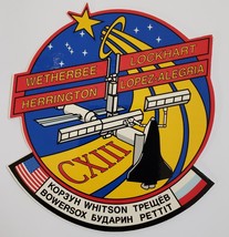 NASA STS-113 Space Flight Awareness Patch Description Decal  - £11.67 GBP