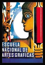 Escuela Nacional de Artes Graficas 20 x 30 Poster - $25.98