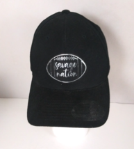 Yupoong Flex Fit Savage Nation Football Black Fitted Baseball Cap Size L-XL - $9.69