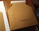Rigid Cardboard mailing envelopes peel &amp; stick - $14.24