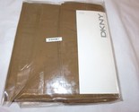 DKNY Urban Antique Ruffle Hem Sage Queen flat sheet NIP - $67.15