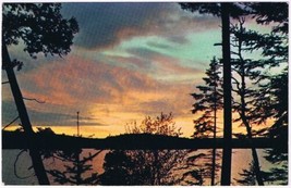 Postcard Sunset In Algonquin Park Ontario - £2.31 GBP