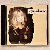 RARE Jann Browne - Tell Me Why - Curb Records CD - £15.12 GBP