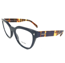 Prada Eyeglasses Frames VPR 21S TFM-1O1 Navy Blue Brown Purple Striped 53-19-140 - £88.09 GBP