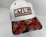 The Game University of Lafayette CAJUNS Baseball Hat Tropical Floral NCAA - £10.46 GBP
