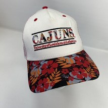 The Game University of Lafayette CAJUNS Baseball Hat Tropical Floral NCAA - £10.24 GBP