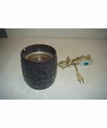 Yankee Candle Wax Warmer Model SPW-33 Blue Gray Brown Design - $26.83 CAD