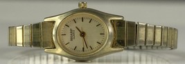 Vintage Estate Jewelry Watch SHARP Japan Ladies Quartz Gold Tone 343738 - £9.73 GBP