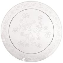 D&#39;Vine Clear Deluxe Round Dinner Plates - 10&quot; (Pack Of 20) - Premium &amp; S... - $7.59