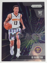 2020 - 2021 Rj Hampton Panini Prizm Basketball Instant Impact Rookie Card 10 - $3.99