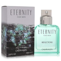 Eternity Reflections by Calvin Klein Eau De Toilette Spray 3.4 oz for Men - £54.25 GBP