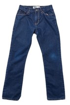 Old Navy Womens Jeans Size 14 Skinny Dark Wash Blue Denim Zipper Denim P... - $14.84