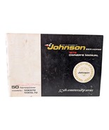 Original Johnson Seahorse 1972 Owners Manual 50 Horsepower 50ES72 50ESL72 - $317.01 MXN