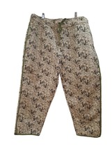 Disney Parks BAMBI Cotton Quilted Drawstring Pants Women’s Size 1X NEW - £23.45 GBP