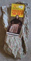 NWT Vintage Instant Skirt Woolworth Fits Up To 30 Inch Waist No Pattern ... - $15.99